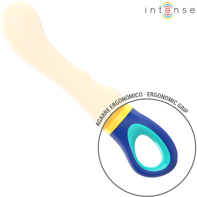 INTENSE SHAGGY VIBRADOR PUNTO G AMARILLO