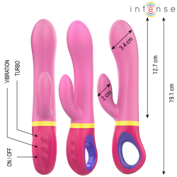 INTENSE DAPHNE VIBRADOR RABBIT ROSA 2