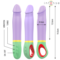 INTENSE VELMA VIBRADOR CLASICO MORADO 2