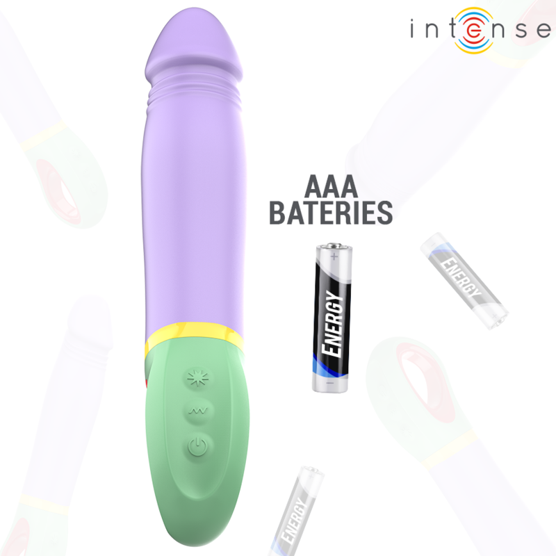 INTENSE VELMA VIBRADOR CLASICO MORADO