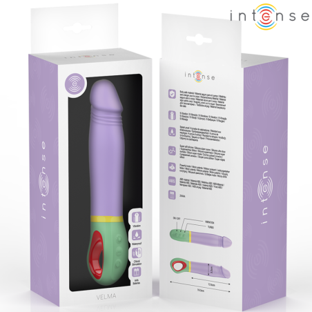 INTENSE VELMA VIBRADOR CLASICO MORADO
