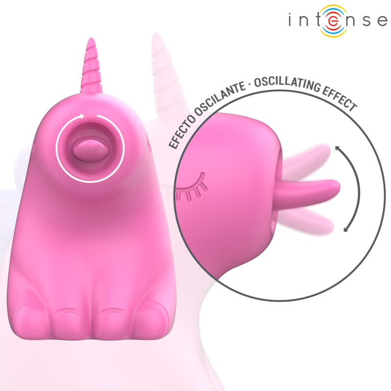 INTENSE PINKIE ESTIMULADOR CON LENGUA ROTADOR 360º