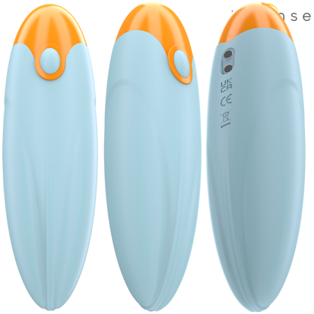 INTENSE MIKE BALA VIBRADORA 10 VIBRACIONES AZUL