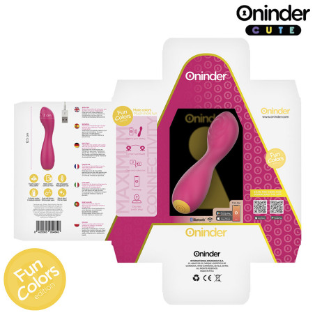 ONINDER CUTE LOVE BUDDY MASTER VIBRADOR PUNTO G APP MUNDIAL GRATUITA