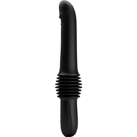 PRETTY LOVE PAZUZU VIBRADOR 3 MODOS DE EMPUJE NEGRO