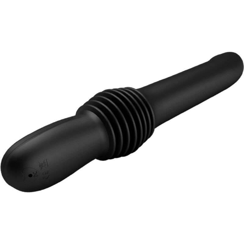 PRETTY LOVE PAZUZU VIBRADOR 3 MODOS DE EMPUJE NEGRO