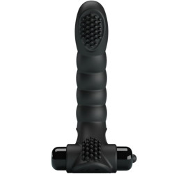 PRETTY LOVE ALEXANDER VIBRADOR DE DEDO 10 VIBRACIONES NEGRO 2