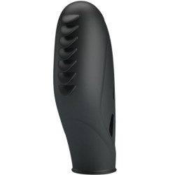 PRETTY LOVE GILO VIBRADOR DE DEDO SILICONA NEGRO 2