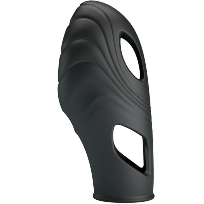 PRETTY LOVE LICH VIBRADOR DE DEDO SILICONA NEGRO