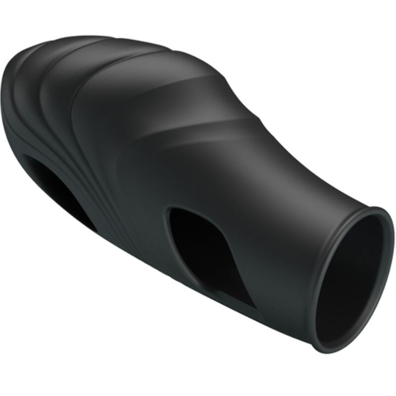 PRETTY LOVE LICH VIBRADOR DE DEDO SILICONA NEGRO