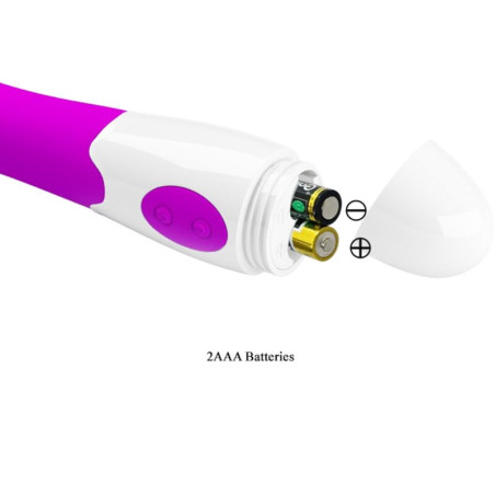 PRETTY LOVE ELEMENTAL VIBRADOR 30 MODOS DE VIBRACION MORADO