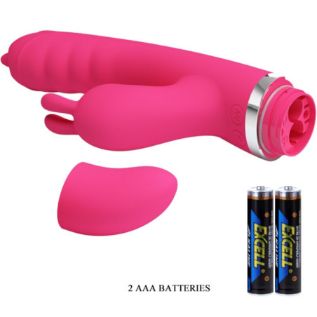 PRETTY LOVE PHOENIX VIBRADOR RABBIT MULTIFUNCION ROSA