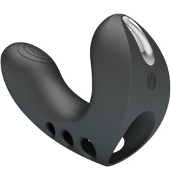 PRETTY LOVE CAMELIA VIBRADOR DE DEDO 7 VIBRACIONES NEGRO 2