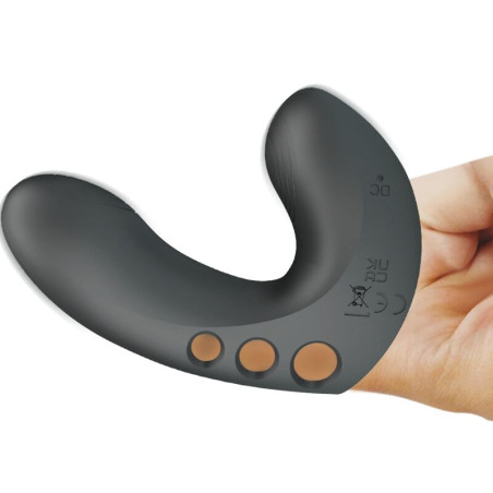 PRETTY LOVE CAMELIA VIBRADOR DE DEDO 7 VIBRACIONES NEGRO