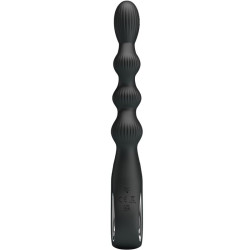 PRETTY LOVE FEDERER VIBRADOR ANAL 12 VIBRACIONES NEGRO 2