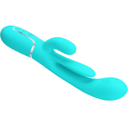 PRETTY LOVE SHANIA TRIPLE VIBRADOR RABBIT MULTIFUNCION 3 EN 1