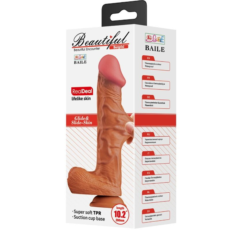 BAILE BERGRISI DILDO REALISTICO 26 CM NATURAL