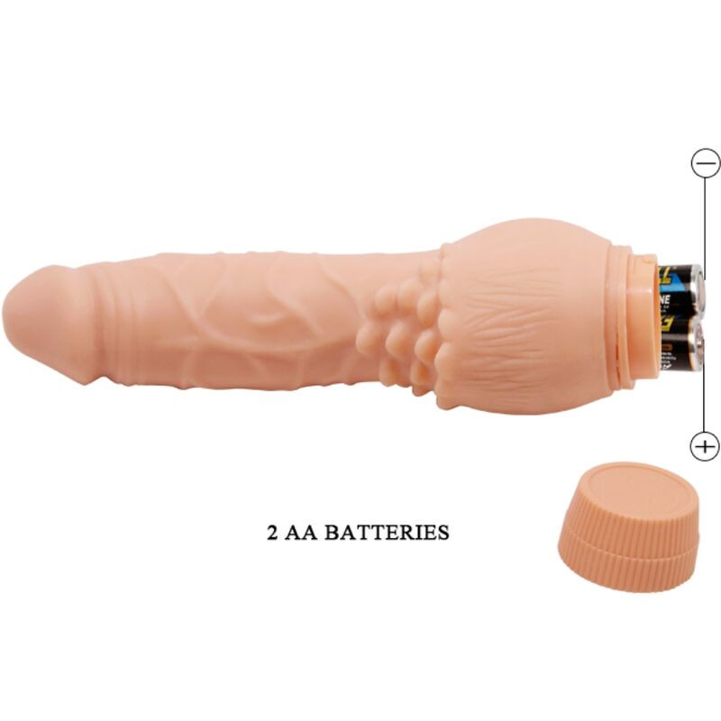 BAILE BARBARA VIBRADOR REALISTICO 195 CM NATURAL