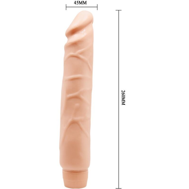 BAILE JACK VIBRADOR REALISTICO 26 CM NATURAL