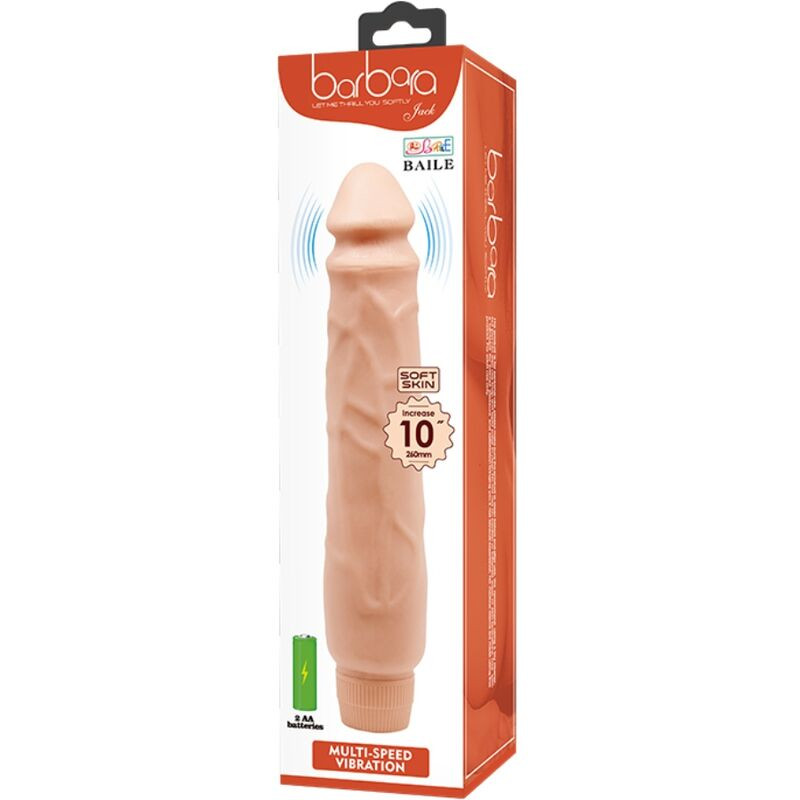 BAILE JACK VIBRADOR REALISTICO 26 CM NATURAL