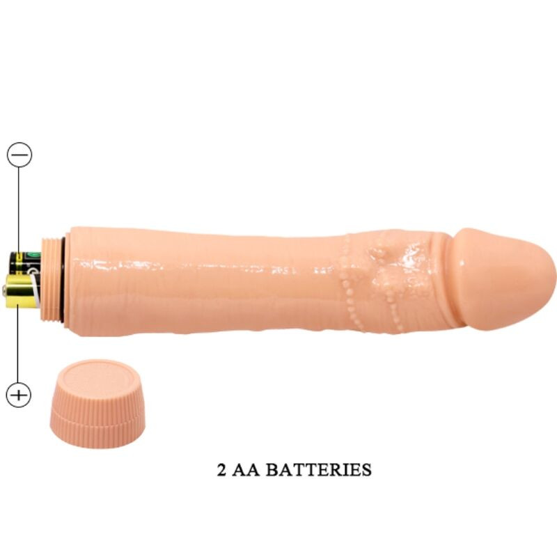 BAILE DYBBUK VIBRADOR REALISTICO 24 CM NATURAL
