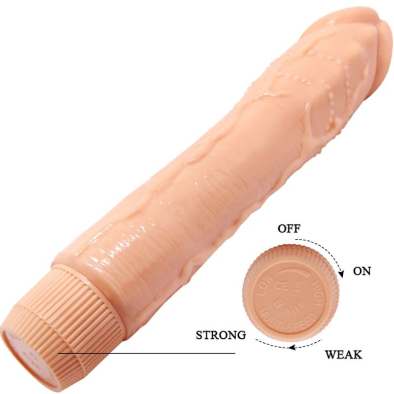 BAILE DYBBUK VIBRADOR REALISTICO 24 CM NATURAL