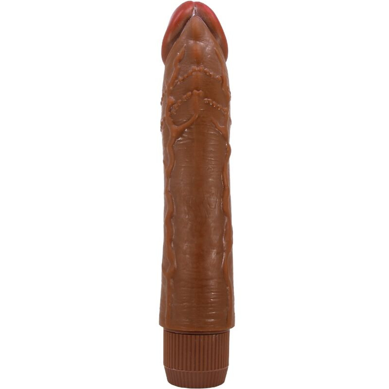 BAILE DYBBUK VIBRADOR REALISTICO 24 CM MULATO