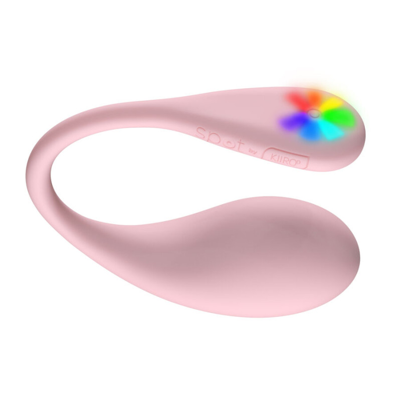 KIIROO SPOT KISS ME VIBRADOR FORMA U ROSA