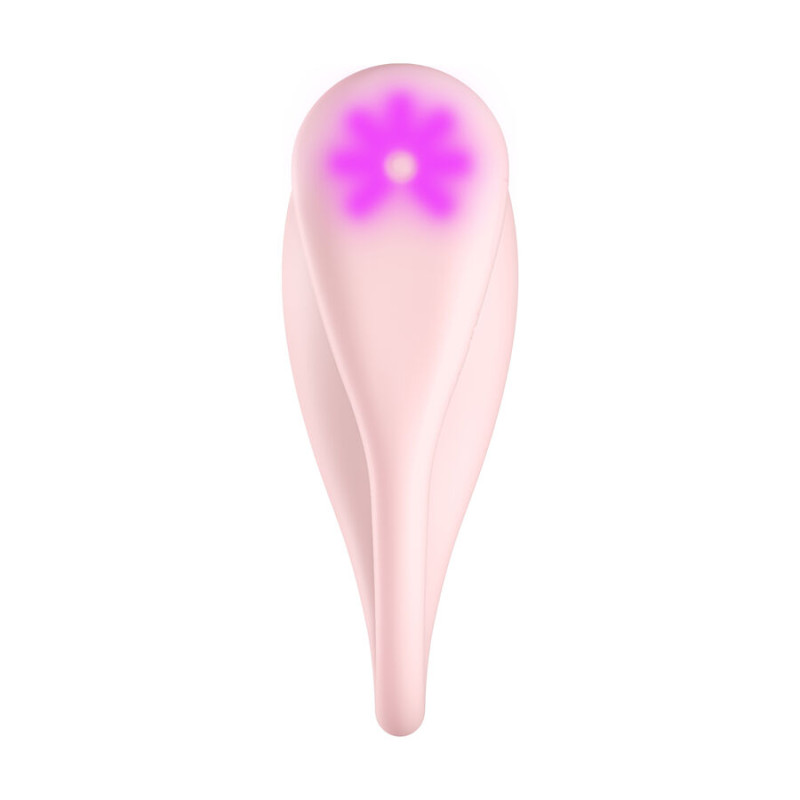 KIIROO SPOT KISS ME VIBRADOR FORMA U ROSA