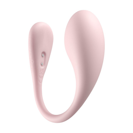 KIIROO SPOT KISS ME VIBRADOR FORMA U ROSA