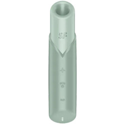 SATISFYER NAUGHTY KISS ESTIMULADOR CLITORIS POR ONDAS VERDE AGUA