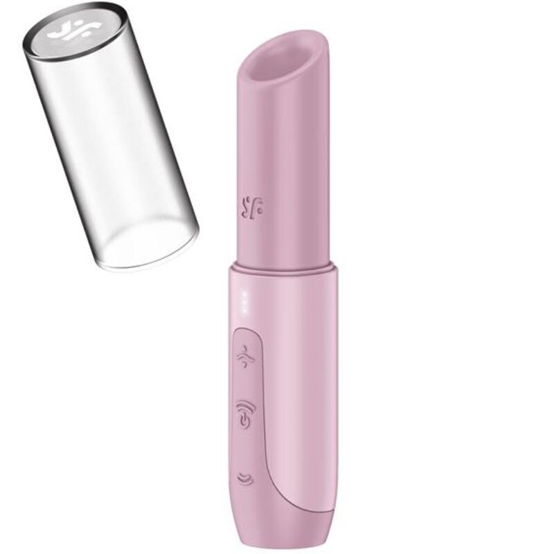 SATISFYER SECRET KISS ESTIMULADOR CLITORIS POR ONDAS ROSA