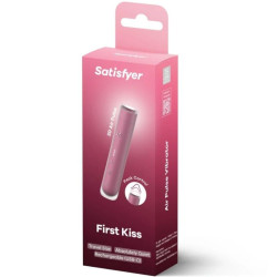 SATISFYER FIRST KISS ESTIMULADOR CLITORIS POR ONDAS GRANATE 2