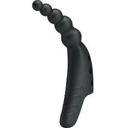 PRETTY LOVE JORDIN VIBRADOR DE DEDO 10 VIBRACIONES NEGRO 2