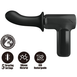 PRETTY LOVE DJ DOCTOR MASAJEADOR 5 CONFIGURACIONES NEGRO