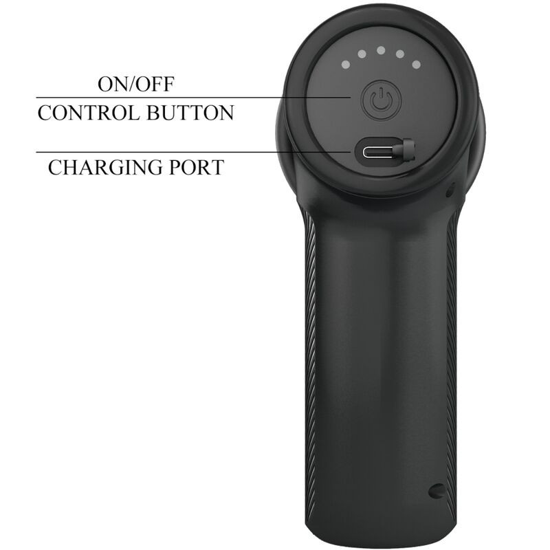 PRETTY LOVE DJ DOCTOR MASAJEADOR 5 CONFIGURACIONES NEGRO