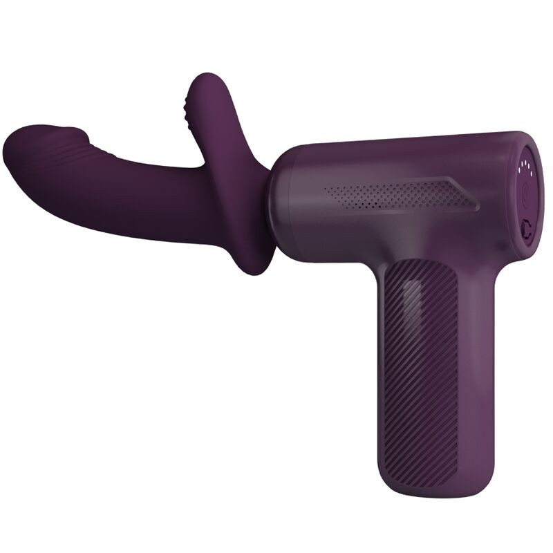 PRETTY LOVE DJ SCHOLAR MASAJEADOR 5 CONFIGURACIONES MORADO