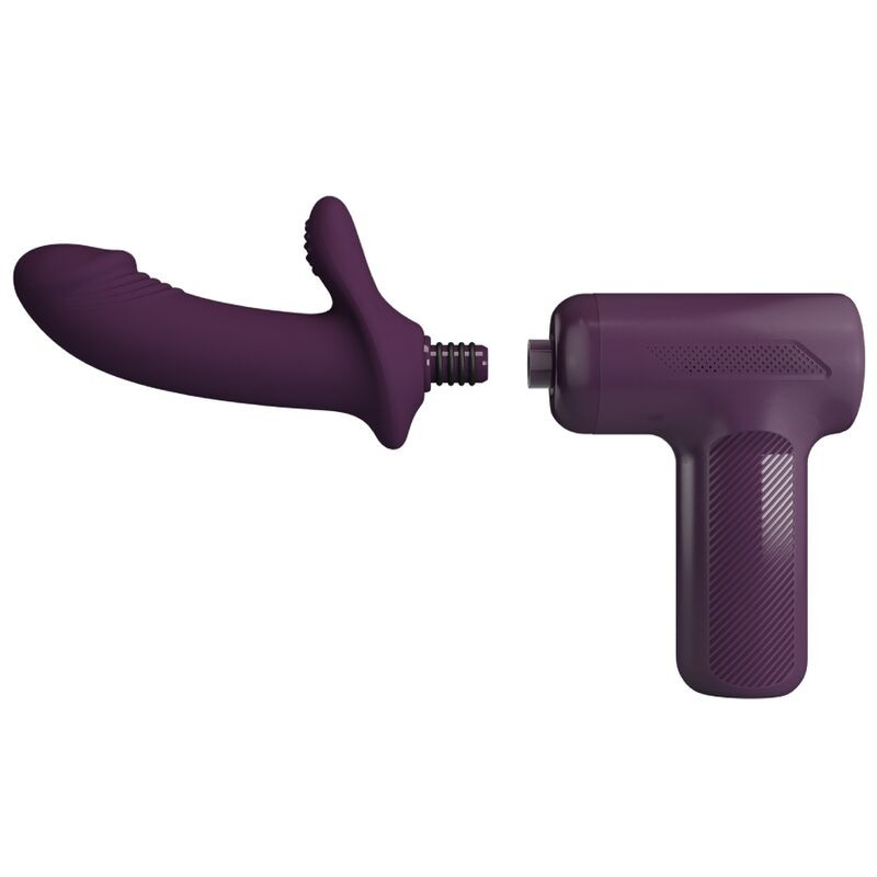 PRETTY LOVE DJ SCHOLAR MASAJEADOR 5 CONFIGURACIONES MORADO
