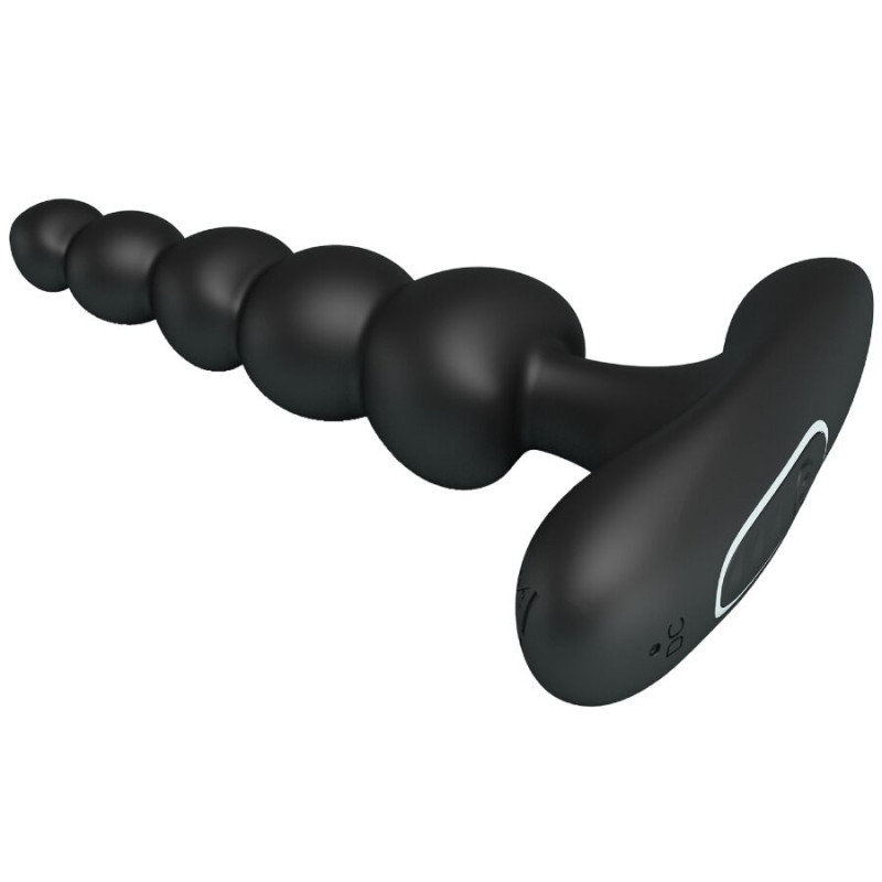PRETTY LOVE CORBAN VIBRADOR ANAL 10 VIBRACIONES NEGRO