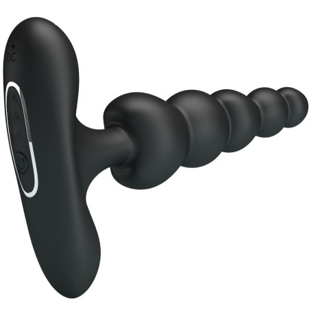 PRETTY LOVE CORBAN VIBRADOR ANAL 10 VIBRACIONES NEGRO