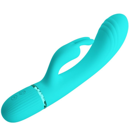 PRETTY LOVE SCOCCO VIBRADOR RABBIT TURQUESA