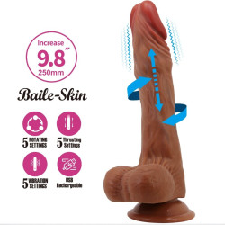 BAILE CALISTO DILDO REALISTICO 25 CM NATURAL