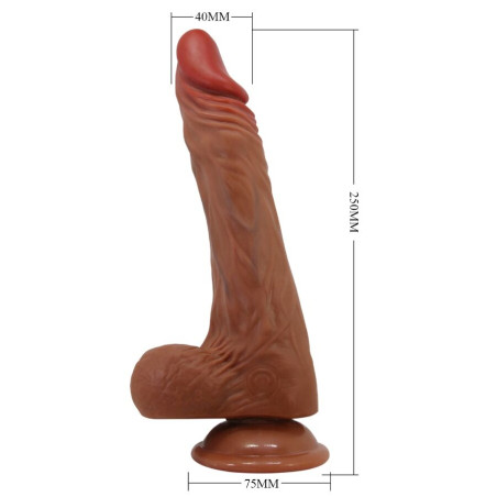 BAILE CALISTO DILDO REALISTICO 25 CM NATURAL