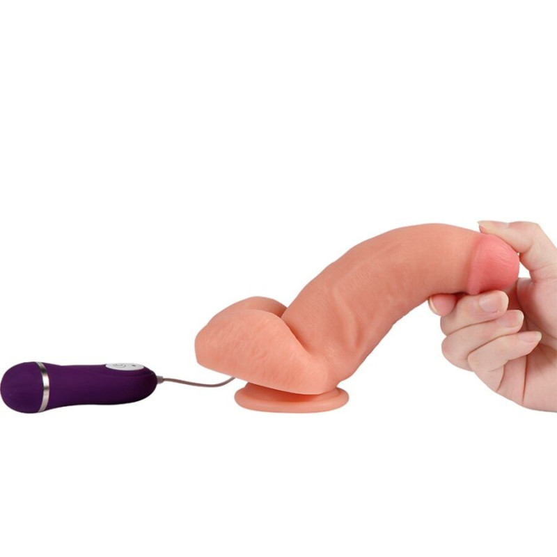 SHEQU RED EAGLE DILDO VIBRADOR CON CONTROL REMOTO 17 CM