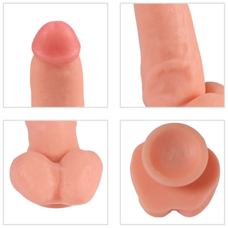 SHEQU RED EAGLE DILDO VIBRADOR CON CONTROL REMOTO 17 CM