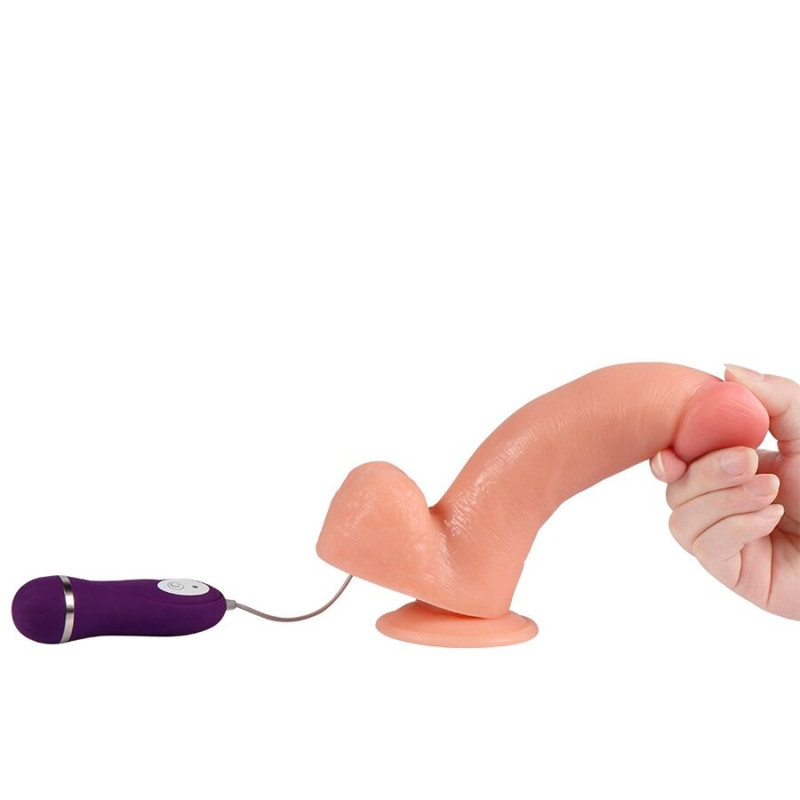 SHEQU PHANTOM DILDO VIBRADOR CON CONTROL REMOTO 20 CM
