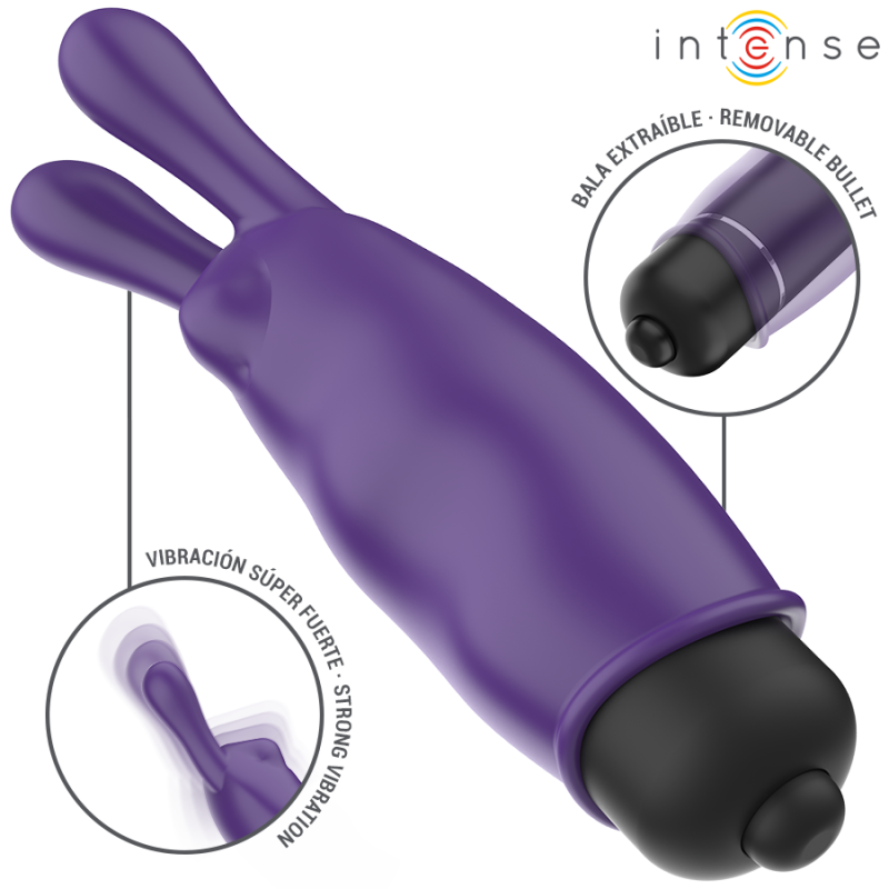 INTENSE MYSTIC BALA VIBRADORA MORADO 87 X 24 CM