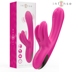 INTENSE BRITNEY VIBRADOR MULTIFUNCION RABBIT 23 CM ROSA