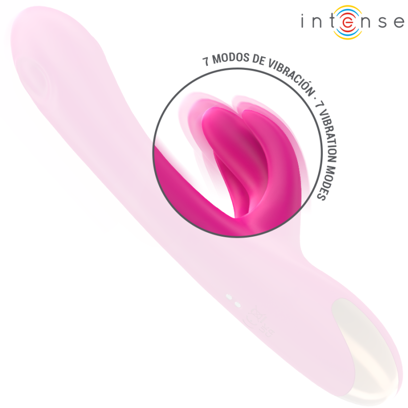 INTENSE BRITNEY VIBRADOR MULTIFUNCION RABBIT 23 CM ROSA