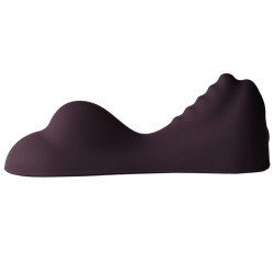 ROCKS OFF RUBY GLOW VIBRADOR SIT ON MORADO